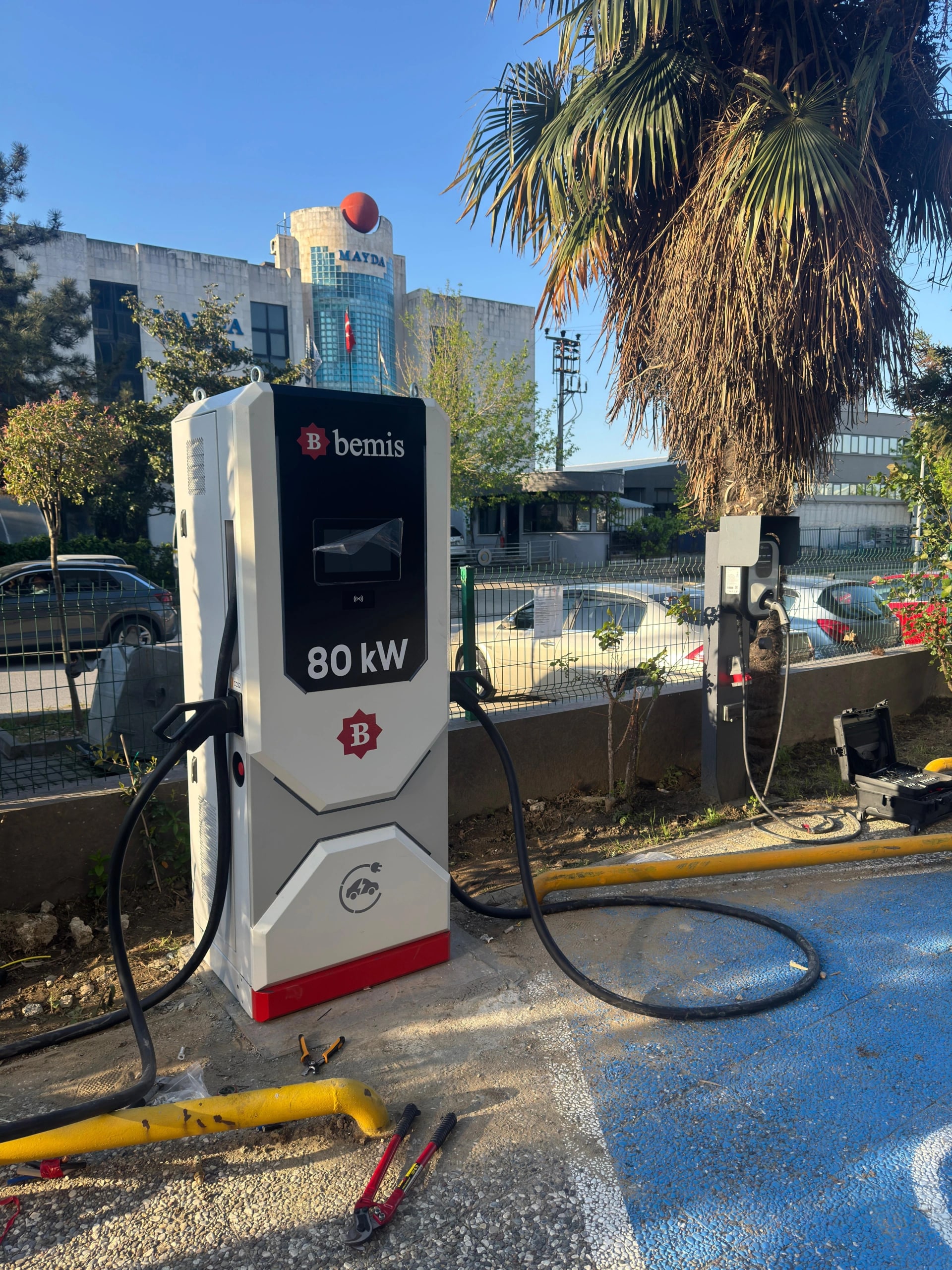 Bemis E-V Charge EV charging station reference project